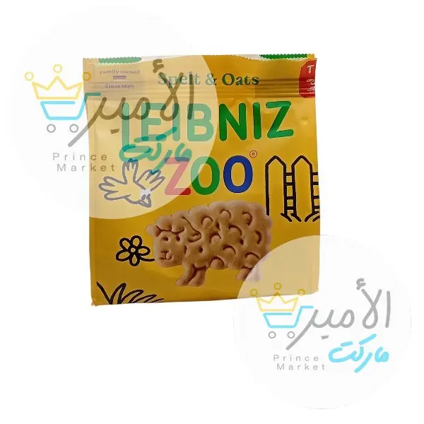 بسكويت بنكهة دقيق الحنط مع الشوفان  زوو جنغل 100  جم