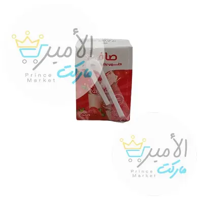حليب بنكهه الفراولة صافي 125مل