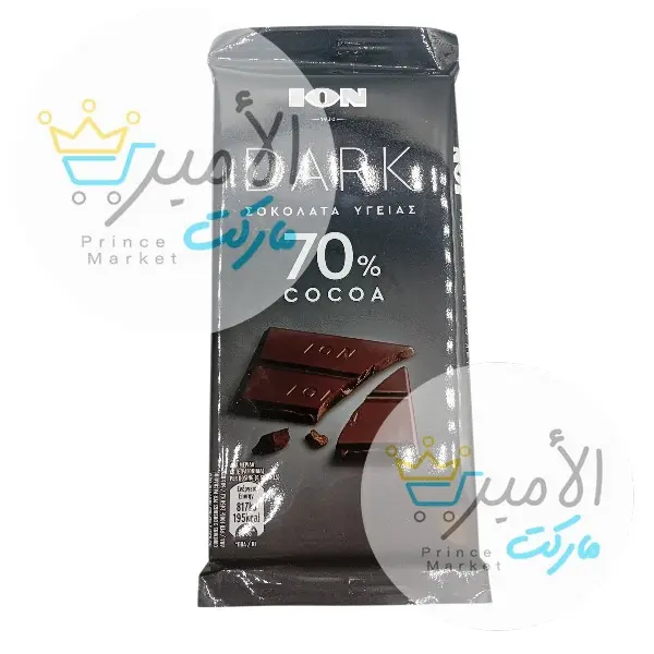 شوكولاتة ايون دارك 70% كاكاو 90 جم