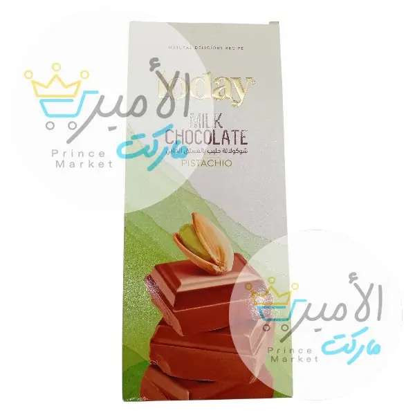 شوكولاتة حليب بالفستق الحلبي تودي 150 جم