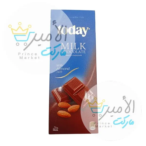 شوكولاتة حليب باللوز تودي 55 جم