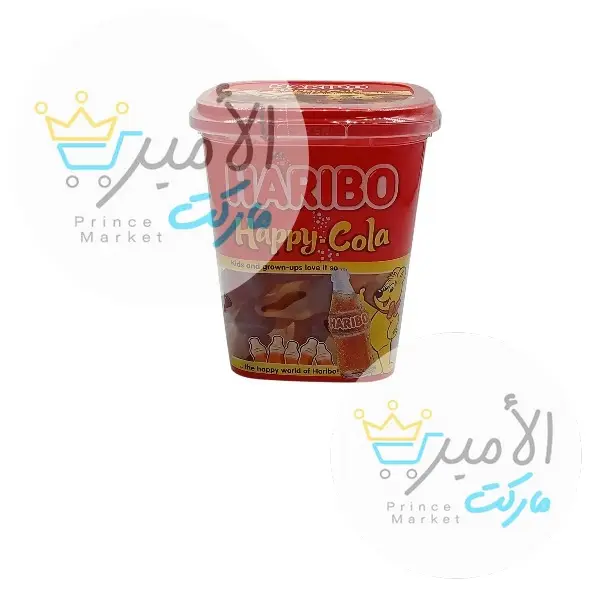الحلوي الجلي علبة هاريبة هابي كولا 150 جم