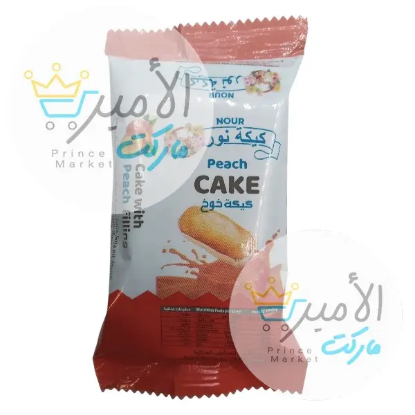 كيكة نور خوخ 35 جم *24