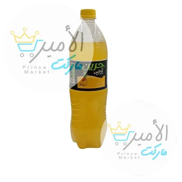 مشروب غازي بنكهه اناناس جرين 1 لتر
