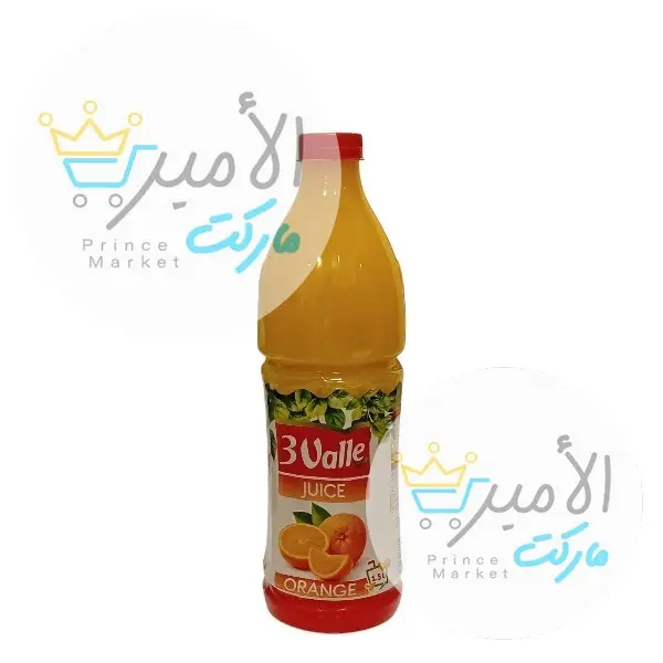 عصير البرتقال طبيعي الباني 1.5 لتر