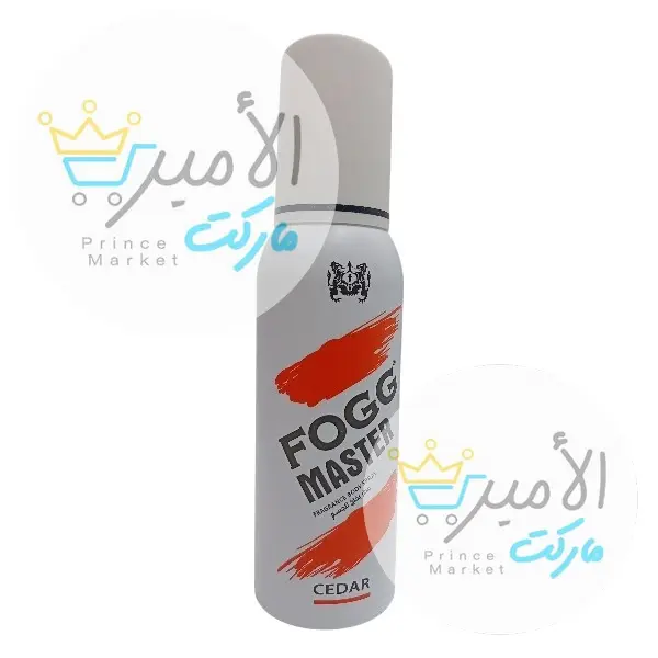 عطر بخاخ للجسم خشب الارز فوج ماستر 120 مل