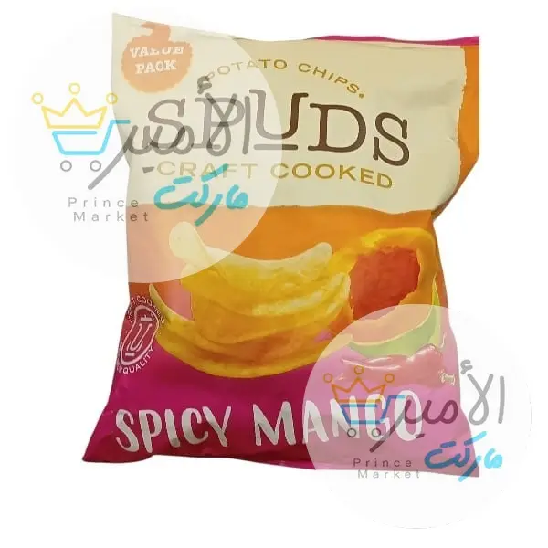 شيبس  بنكهه مانجا حار سبيدس 105 جم