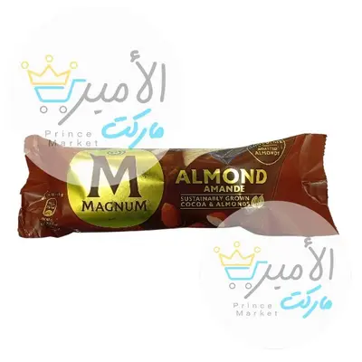ايس كريم عود باللوز و الكاكاو ماجنوم اوروبي 110 مل