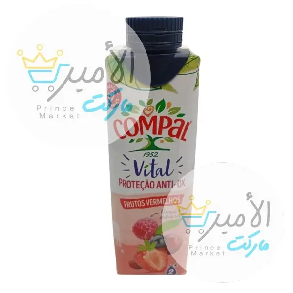 عصير الفواكه الحمراء نكتار كومبال 300 مل