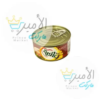 تونة قطعة سكيب جاك بزيت دوار الشمس عافية 185 جم