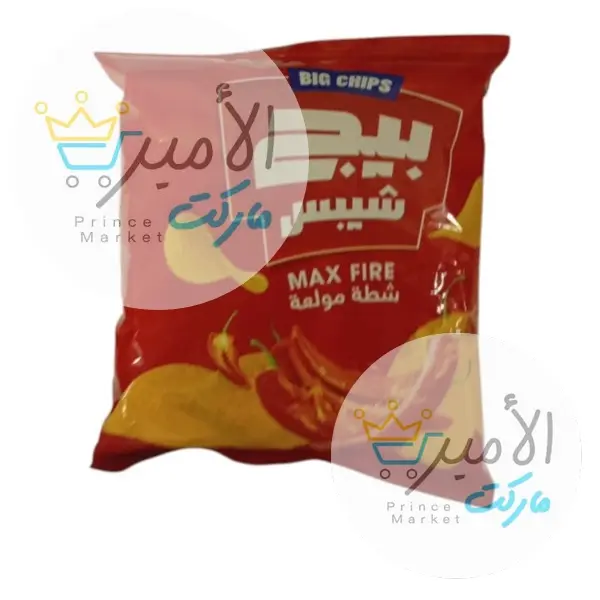 شبسي بيج بنكهة الشطة المولعة 15 جم