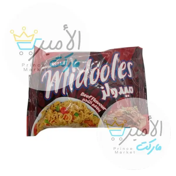 اندومي بطعم اللحم ميدولز 55 جم