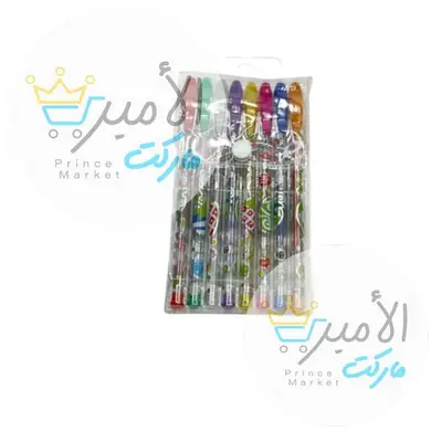 طاقم بنينات الوان لمعة * 8