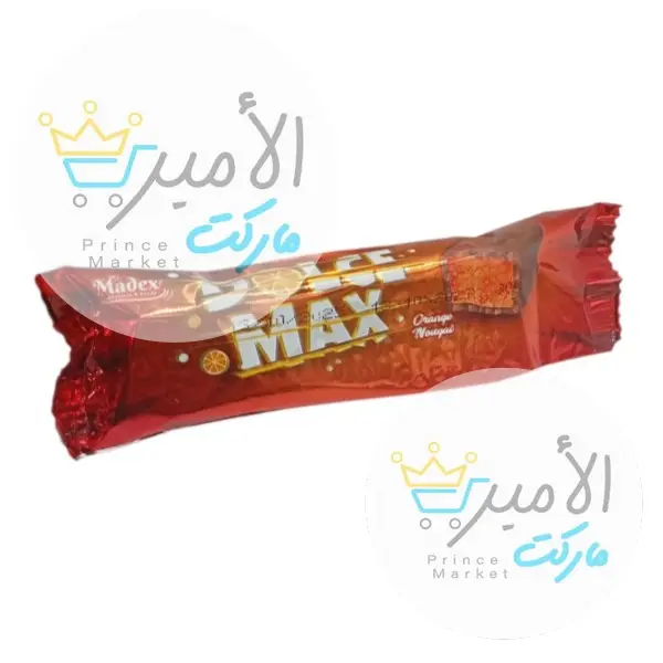 شوكولاتة بنوجا البرتقال دولسي ماكس 30 جم