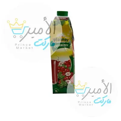 عصير توت بري حمر بفانر 1لتر