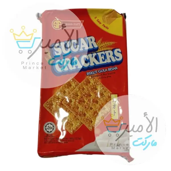 بسكويت كراكر بالسكر شون فات 3 * 360 جم
