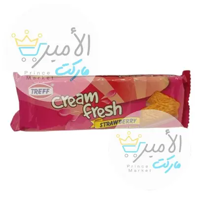 بسكويت بكريمة الفراولة تريف 75 جم
