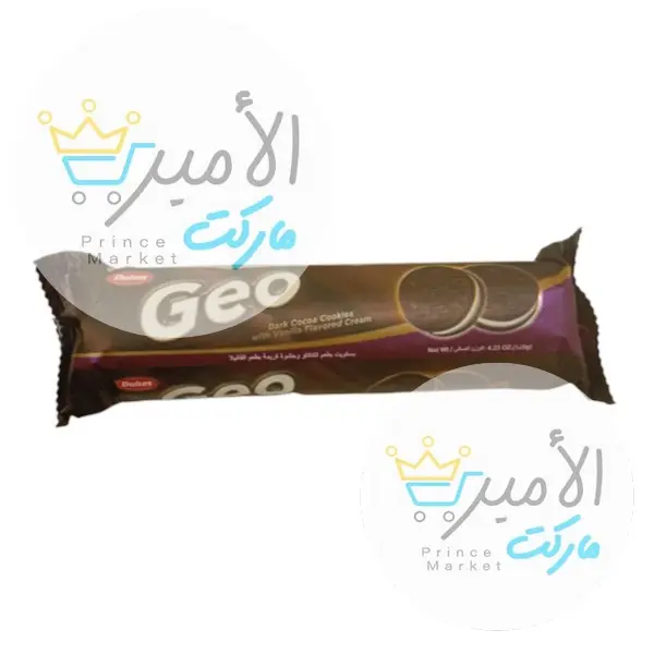 بسكويت بطعم الكاكاو و كريمة الفانيليا جيو دوكيس 120 جم