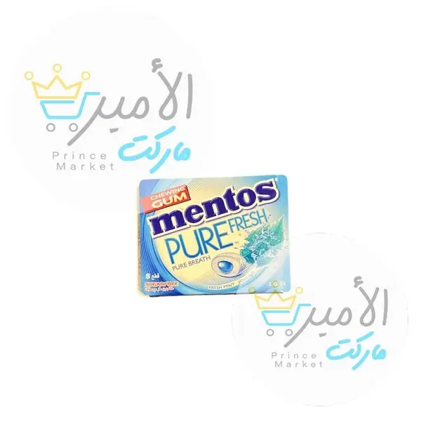 علكة منتوس نعناع ازرق بيور فرش 14 جم