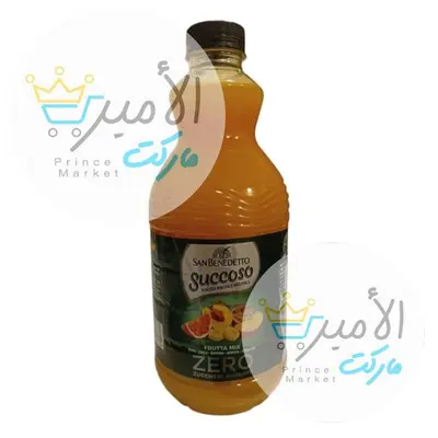 عصير سان بينيديتو زيرو فواكه مشكلة 900 مل