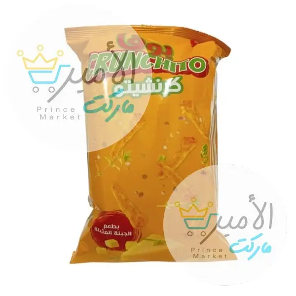 شيبس بالجبنة المتبلة بوفا كرنشيتو 80 جم