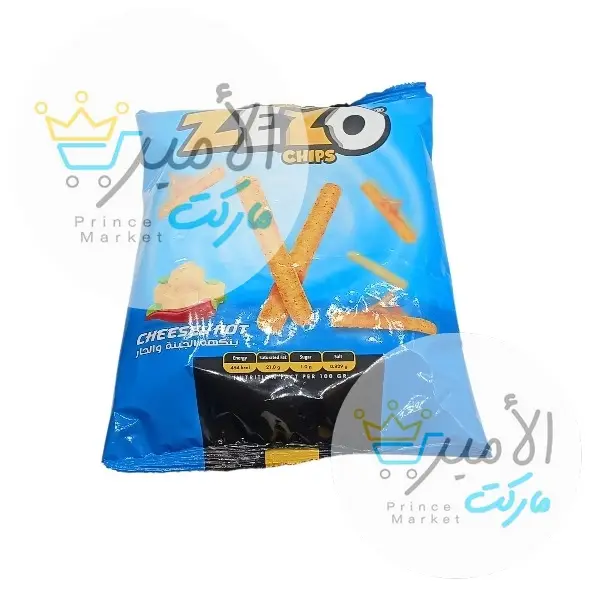 شبسي  اصبع بنكهة الجبنة الحار زيزو 45 جم