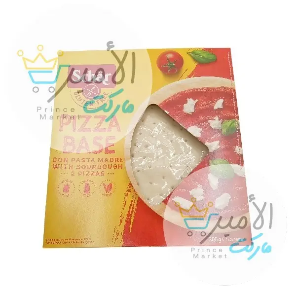 عجينة بيتزا جاهزة خالي من الجلوتين شار 2 * 150 جم