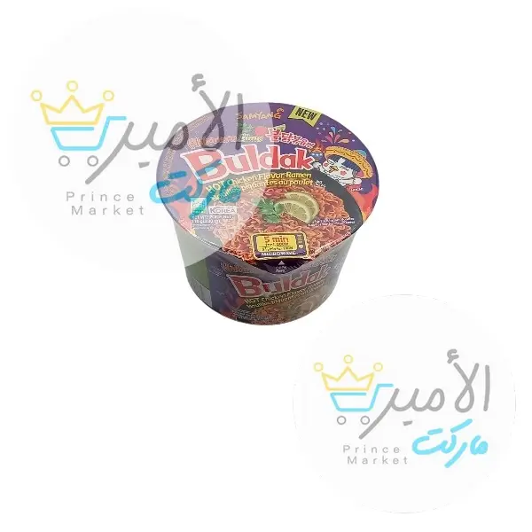 نودلز اندومي كوري سام يانج بنكهة فلفل الهابانير والليمون  بيج باول 110جم