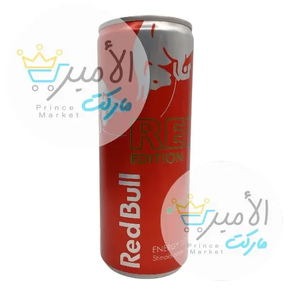مشروب طاقة بالبطيخ ريد بول احمر 250 مل