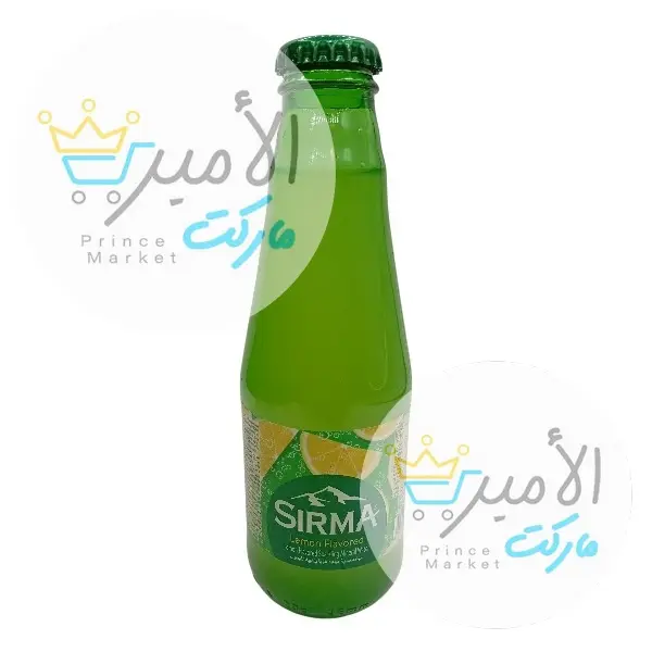 مياه معدنية طبيعية غازية بنكهة الليمون سيرما 200 مل