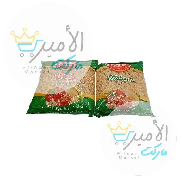 مكرونة خرز 3*2 وردة 400 جم