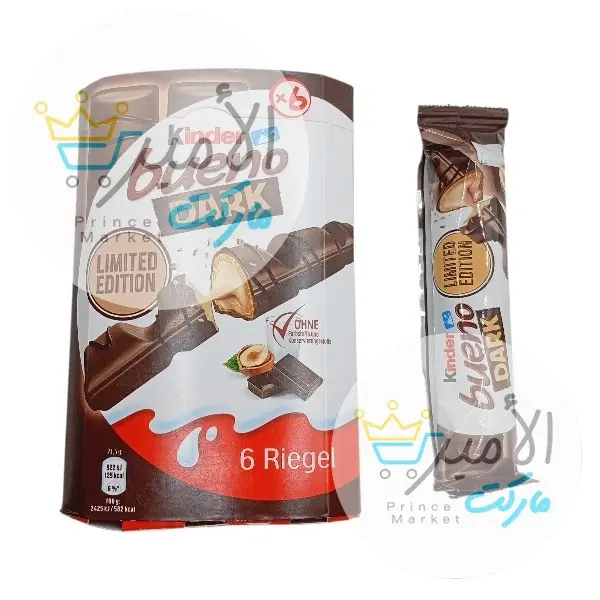 شوكولاتة دارك كندر بوينو ريجل 6 * 21.5 جم