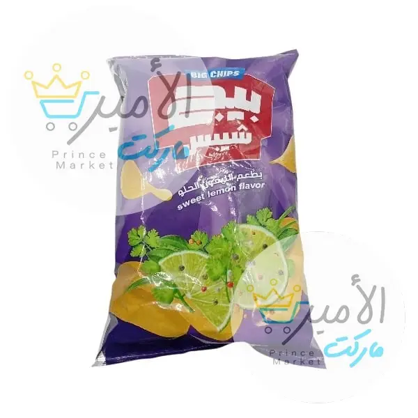 شبسي بيج بنكهة الليمون الحلو 42 جم