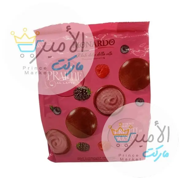 شوكولاتة محشوة بكريم فواكه الغابة موناردو 225 جم