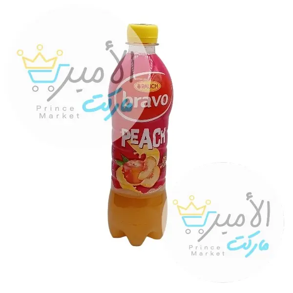 عصير بالخوخ برافو 500 مل
