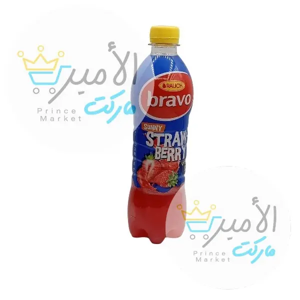 عصير بالفراولة برافو 500 مل