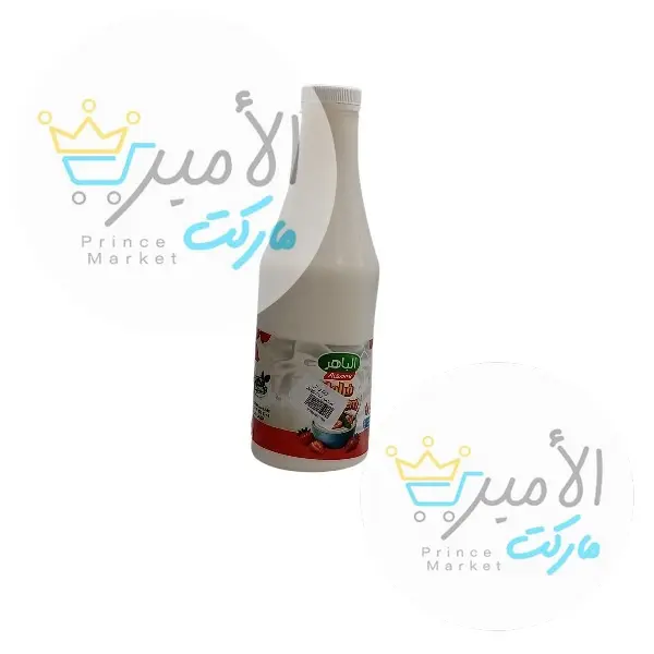 زبادي فواكة الفروالة الباهر 1 لتر