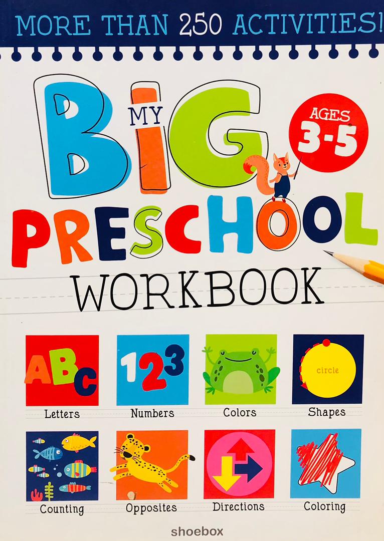 BIG PRESCHOOL WORKBOOK 3 TO 5