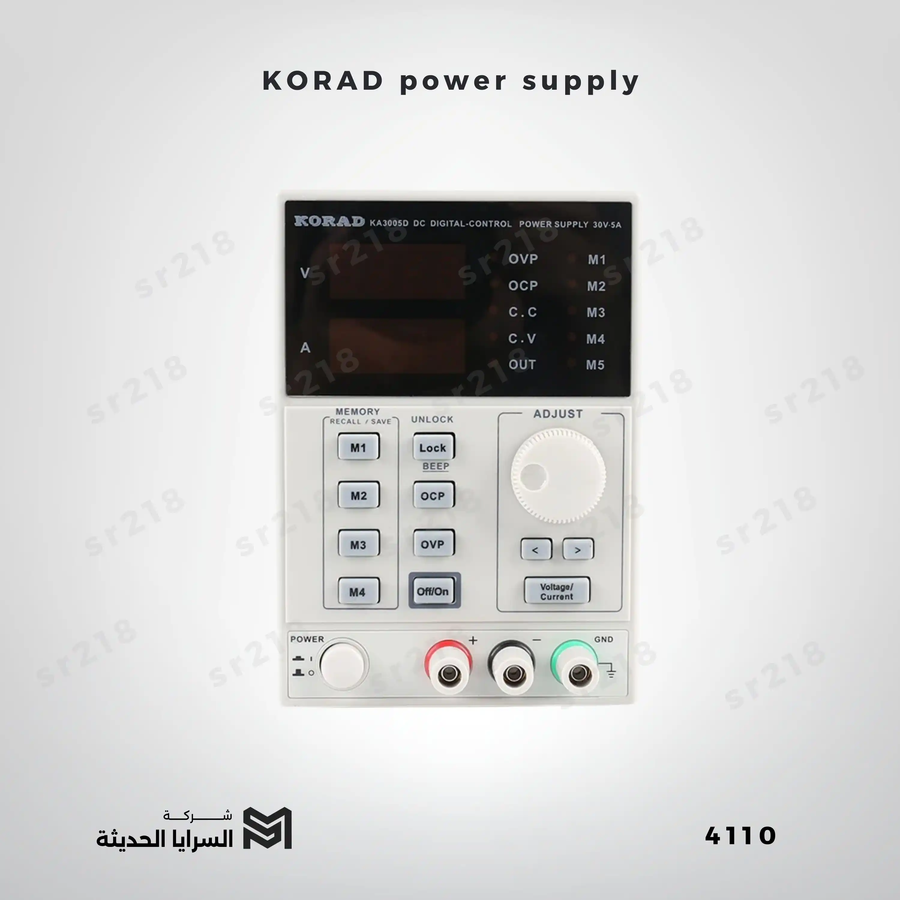 KORAD power supply