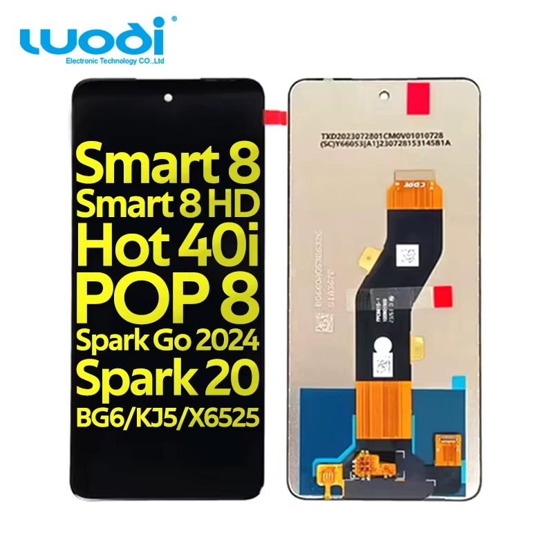 INFINEX SMART 8/ tecno spark go 2024 hot 40i pop 8 spark 20 20c LCD ORG