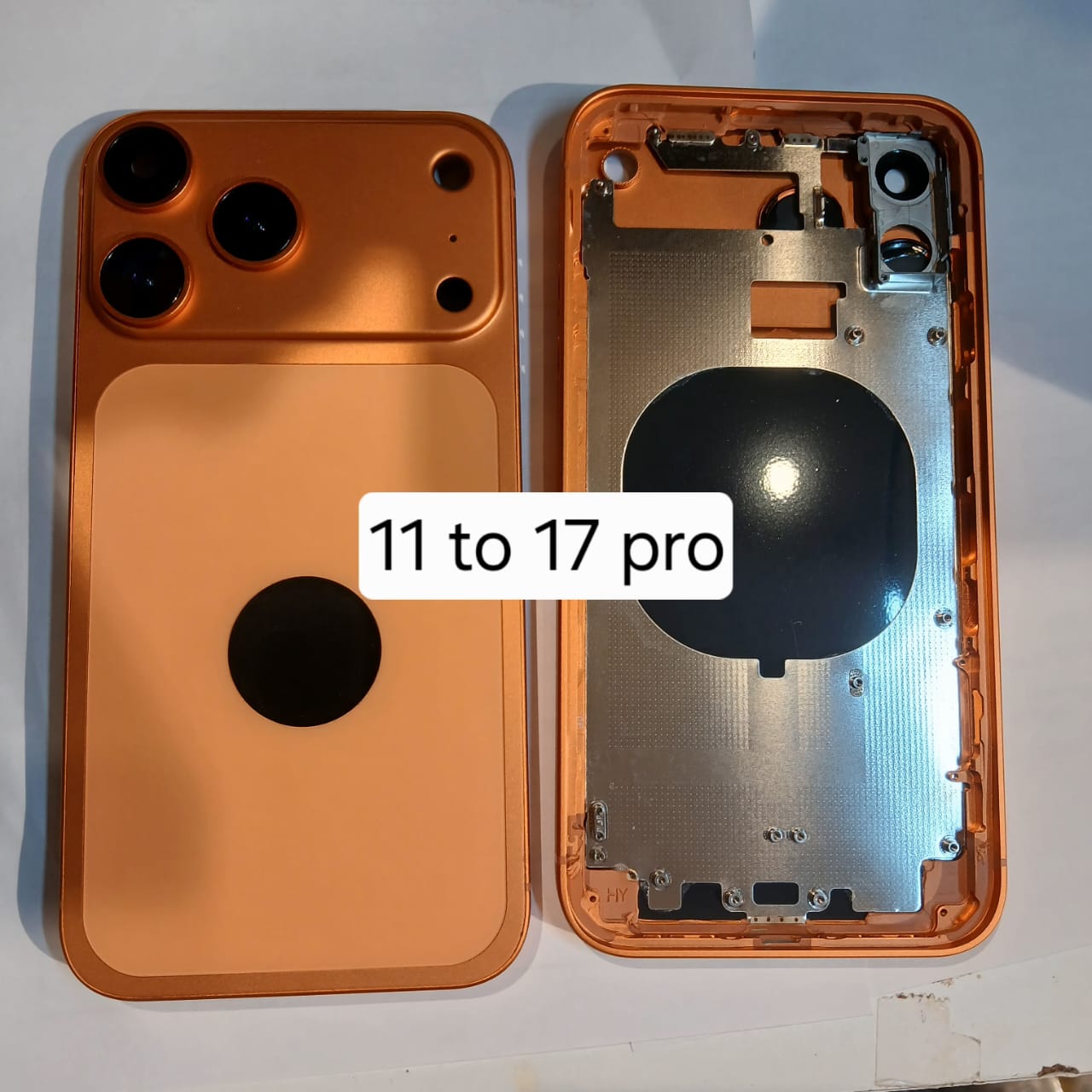 مكياج من 11  الي 17 PRO الون برتقالي