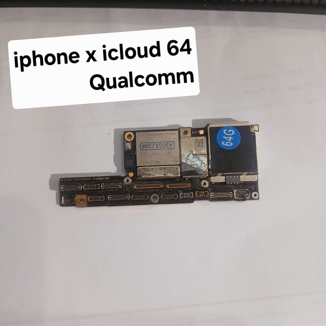 خريطة ايفون ICLOUD IPHONE X 64G 2 SIM كولكم