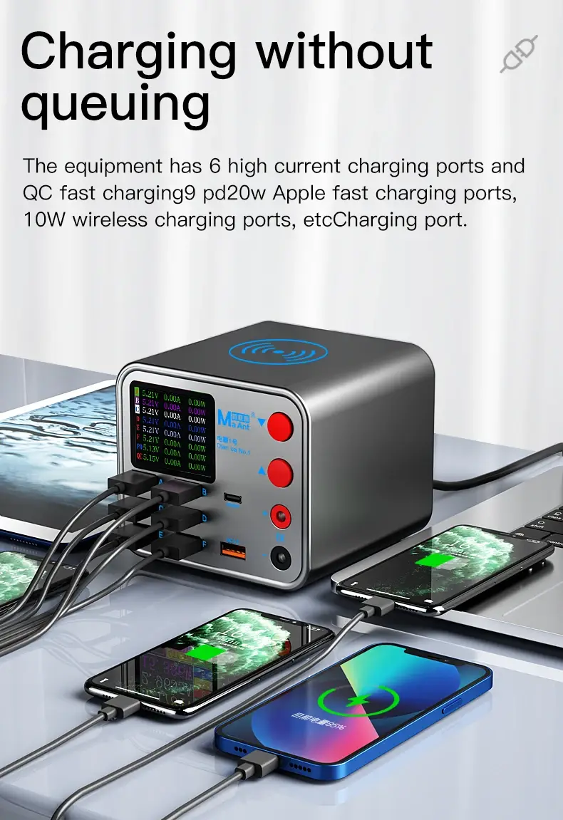 MaAnt DianBa No.1 Multi-function 8-Port PD Charger