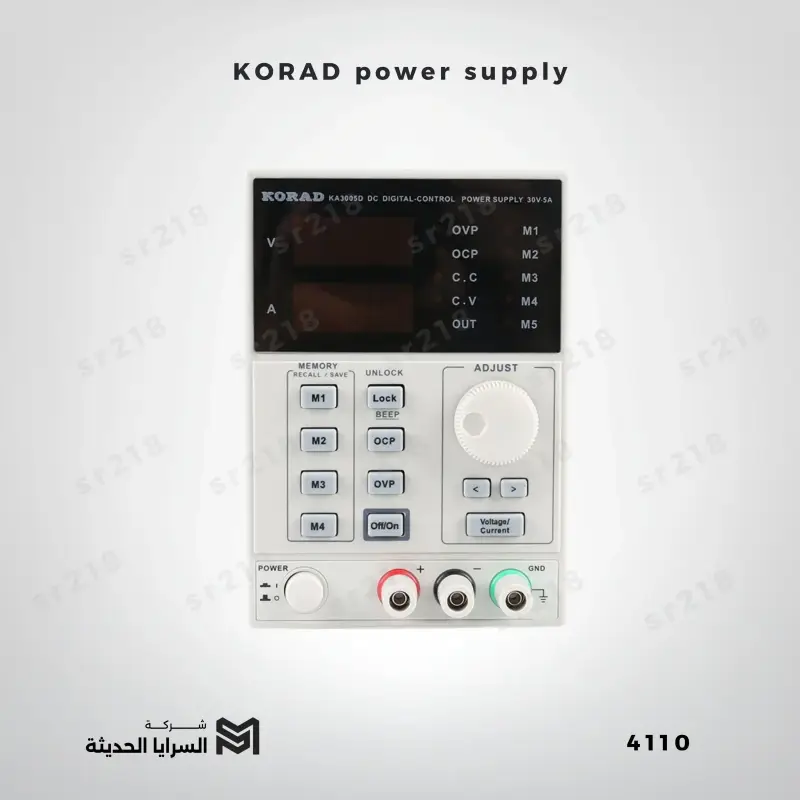 KORAD power supply