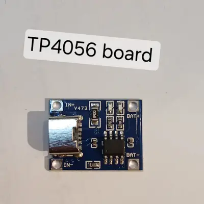 TP 4056 خريطة شحن بطارية