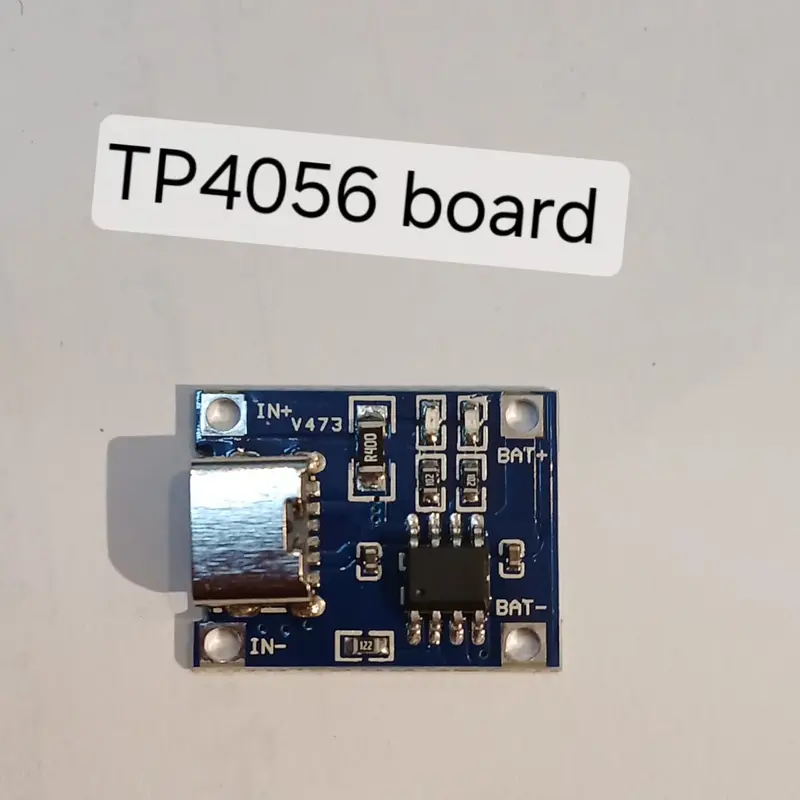 TP 4056 خريطة شحن بطارية