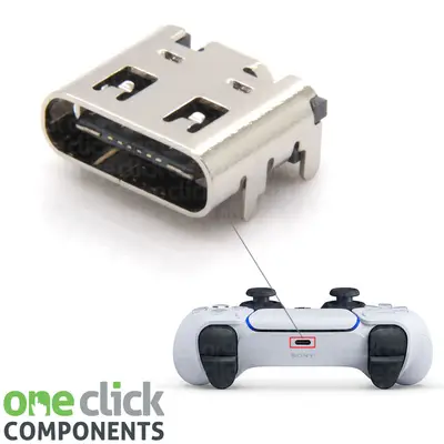 PS5 CONTROLLER TYPE-C USB PORT مدخل شحن يد بلايستيشن 5