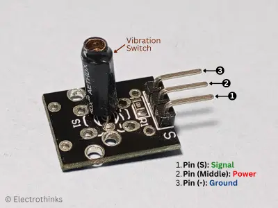 KY-002 VIBRATION SWITCH MODULE