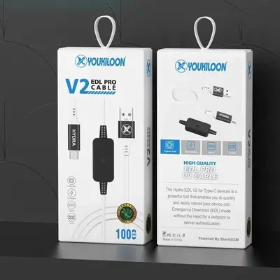 Type-micro V2 EDL USB Cable for Hydra Dongle