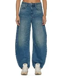 BARREL LEG GEANS-36